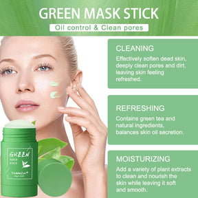 Green Mask Stick Face mask Safara 